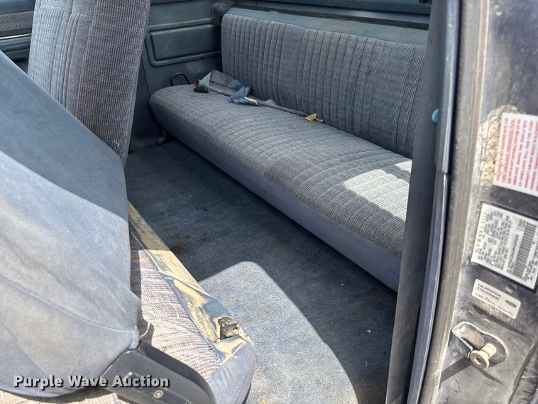image for item FC1763 1991 Ford F150 Ext. Cab pickup truck