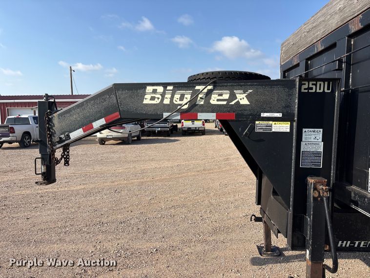image for item FC2441 2007 Big Tex Big Tex 25DU-18 dump trailer