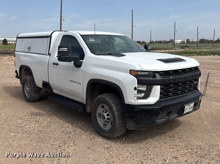 image for item FC2473 2021 Chevrolet Silverado 2500HD pickup truck