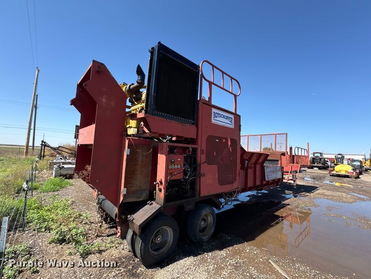 image for item FC2495 Rotochopper wood chipper trailer