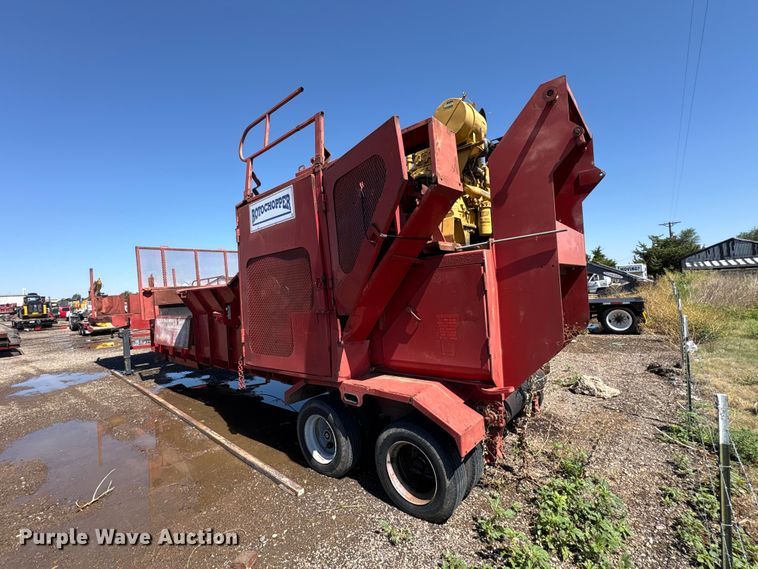 image for item FC2495 Rotochopper wood chipper trailer