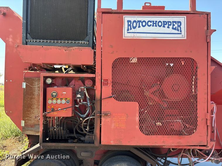 image for item FC2495 Rotochopper wood chipper trailer