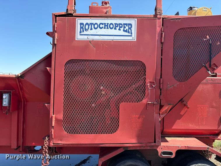 image for item FC2495 Rotochopper wood chipper trailer