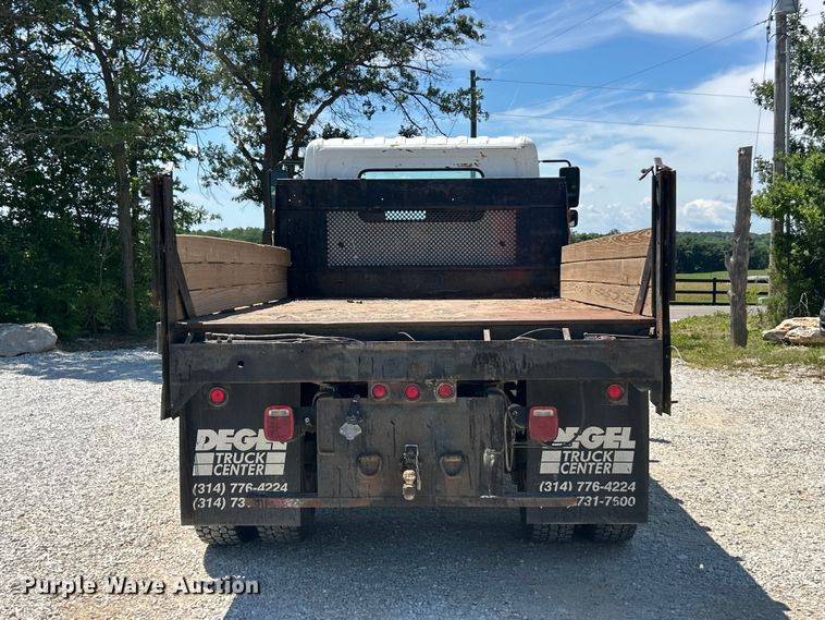 image for item FC2780 2008 Hino 268 flatbed truck