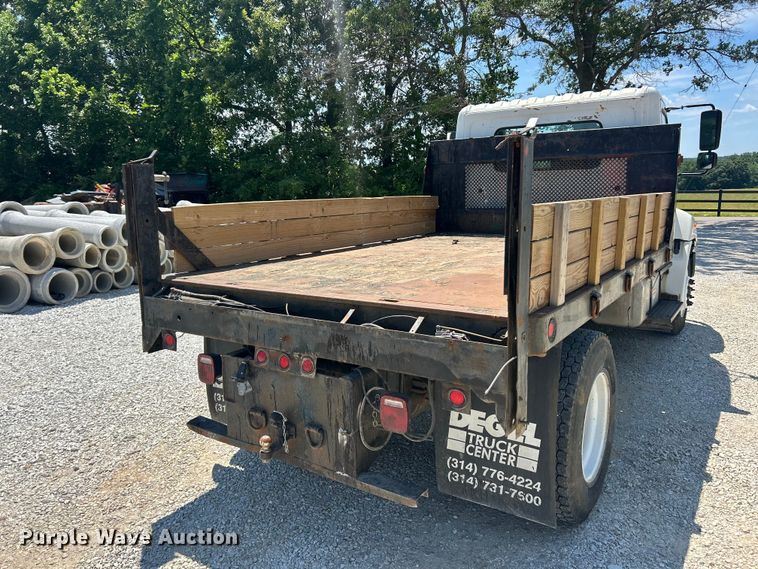 image for item FC2780 2008 Hino 268 flatbed truck
