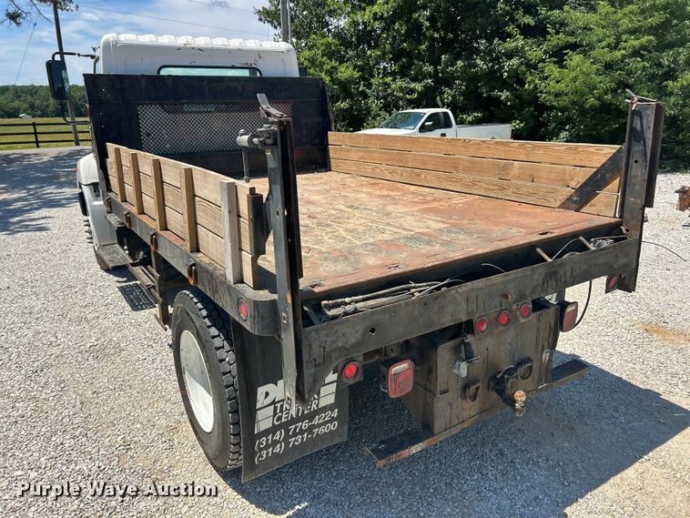 image for item FC2780 2008 Hino 268 flatbed truck