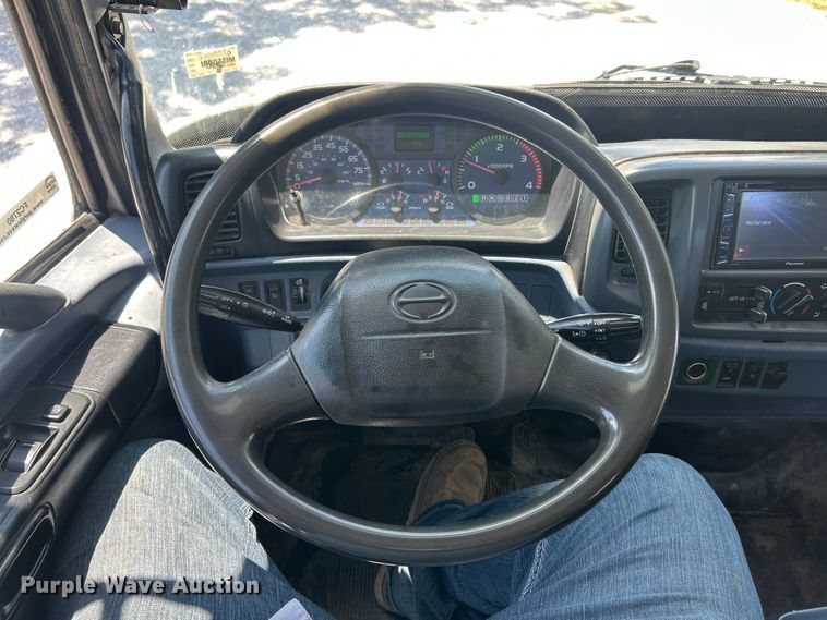 image for item FC2780 2008 Hino 268 flatbed truck