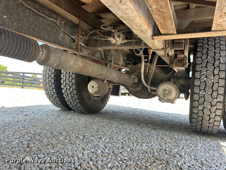 image for item FC2780 2008 Hino 268 flatbed truck