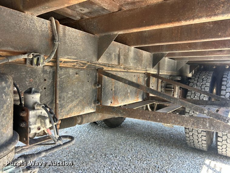 image for item FC2780 2008 Hino 268 flatbed truck