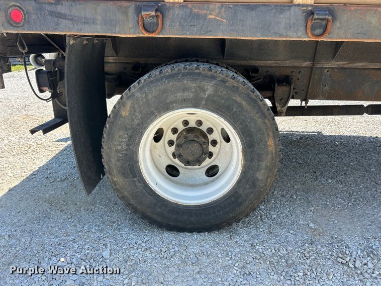 image for item FC2780 2008 Hino 268 flatbed truck