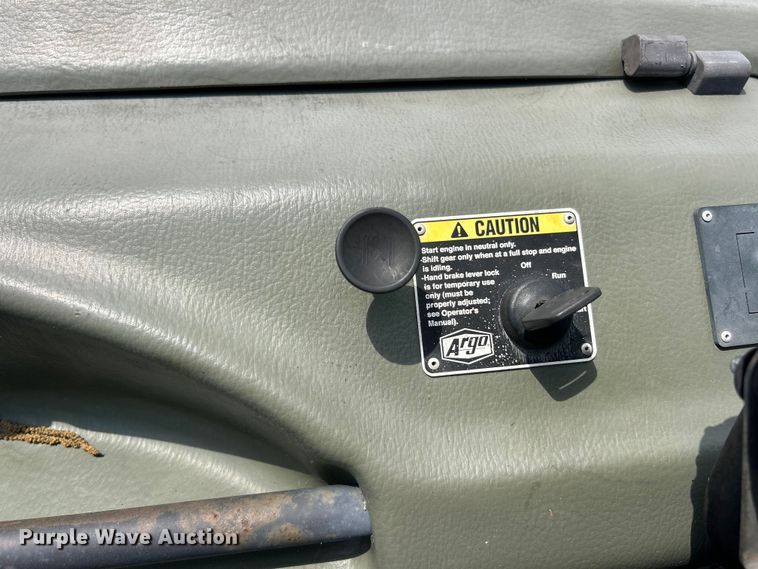 image for item FC2789 2011 Argo Frontier 650 amphibious vehicle
