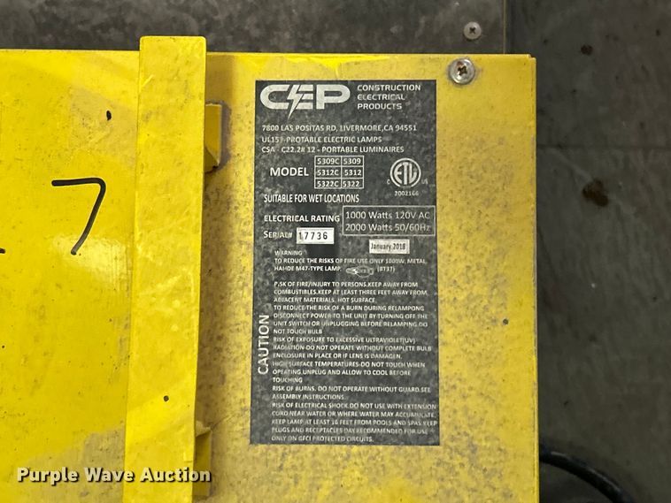 image for item FC2822 (4) CEP lights