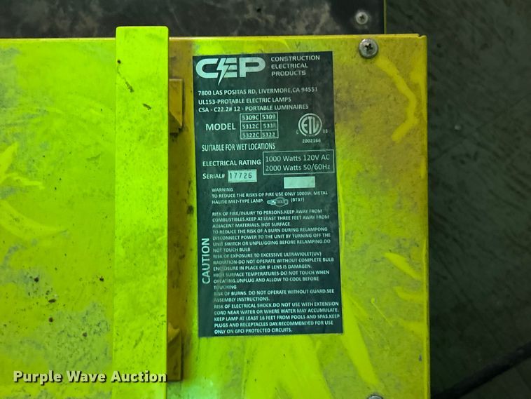 image for item FC2822 (4) CEP lights