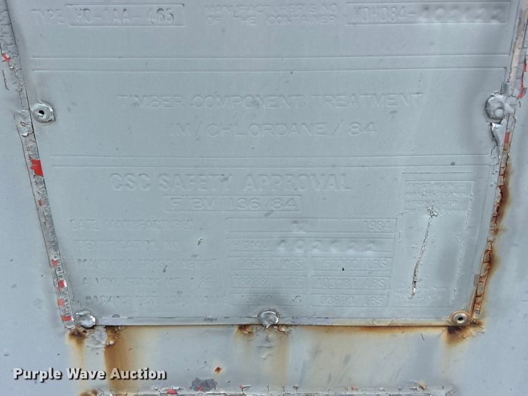 image for item FC2823 Pac - Van HD-1AA-465 shipping container