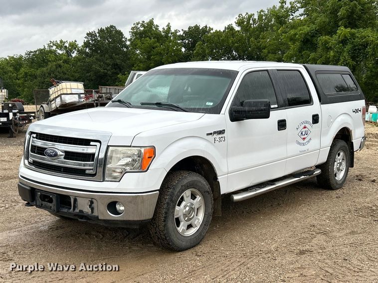 image for item FC2833 2014 Ford F150 XLT Crew Cab pickup truck