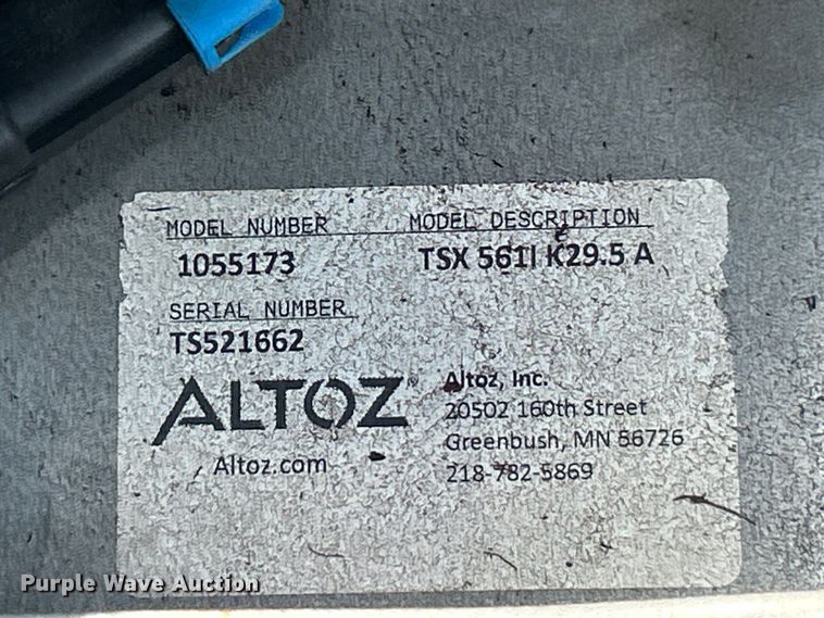 image for item FC2857 2023 Altoz TSX 561i All-Terrain Stand-On Tracked Zero-Turn Mower ZTR lawn mower