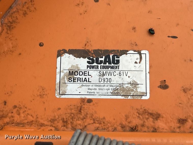 image for item FC2858 Scag Wildcat ZTR lawn mower