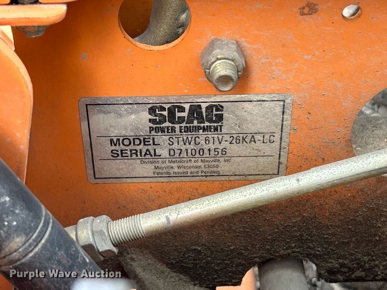 image for item FC2858 Scag Wildcat ZTR lawn mower