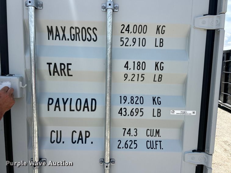 image for item FC2871 Shipping container