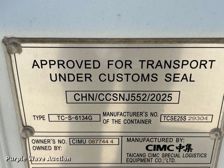 image for item FC2872 Shipping container