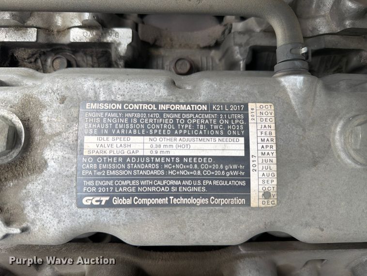 image for item FC3239 2018 UniCarriers PF50 forklift