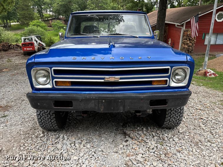 image for item FG0482 1970 Chevrolet K10 pickup truck