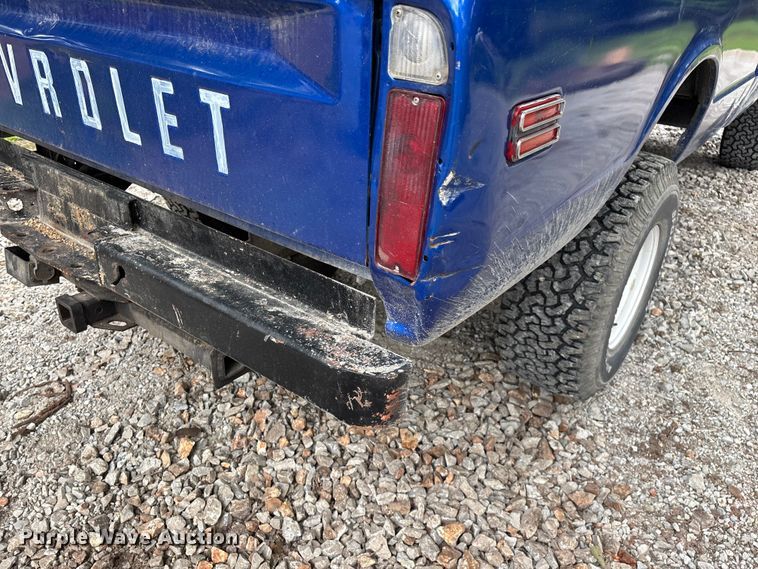 image for item FG0482 1970 Chevrolet K10 pickup truck