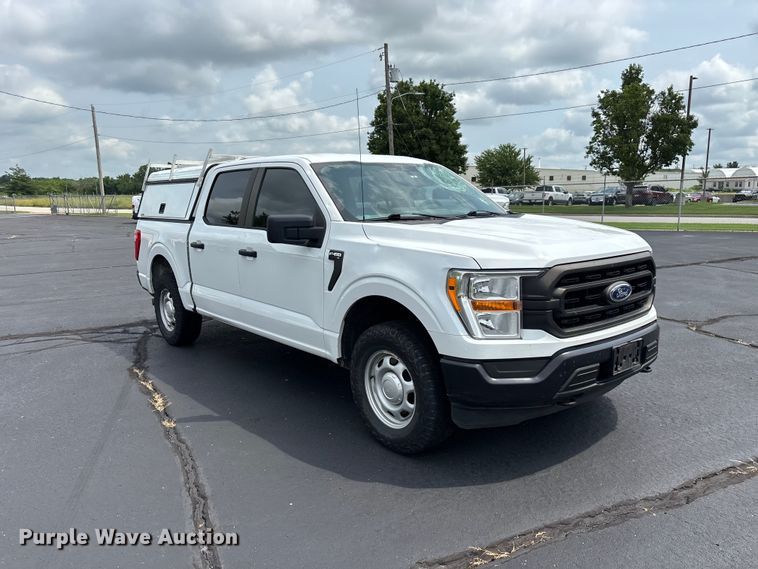 image for item FG0486 2021 Ford F150 Crew Cab pickup truck