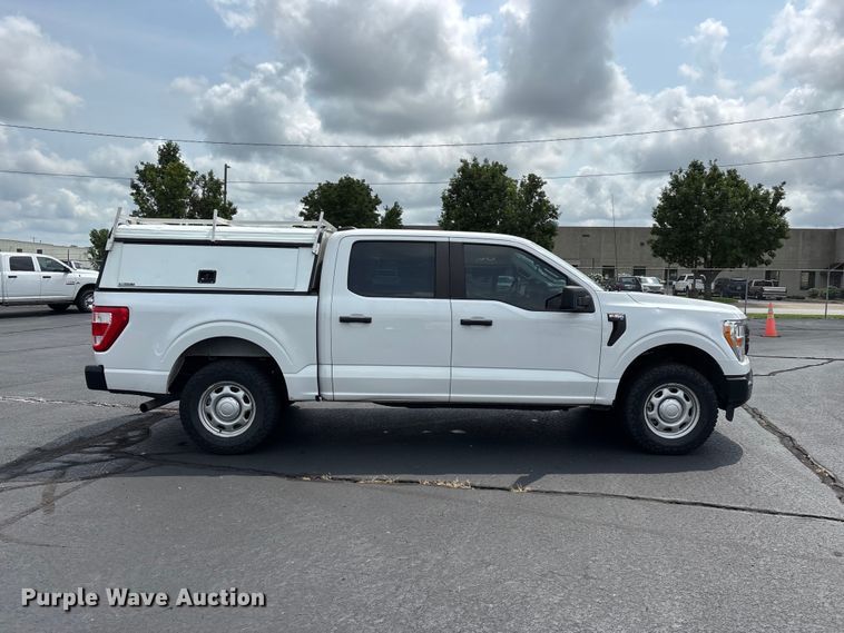image for item FG0486 2021 Ford F150 Crew Cab pickup truck