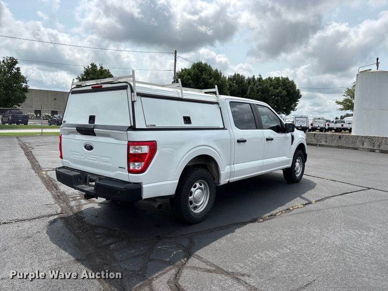image for item FG0486 2021 Ford F150 Crew Cab pickup truck