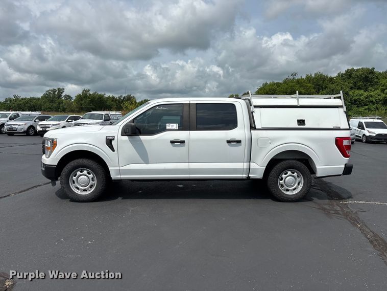 image for item FG0486 2021 Ford F150 Crew Cab pickup truck