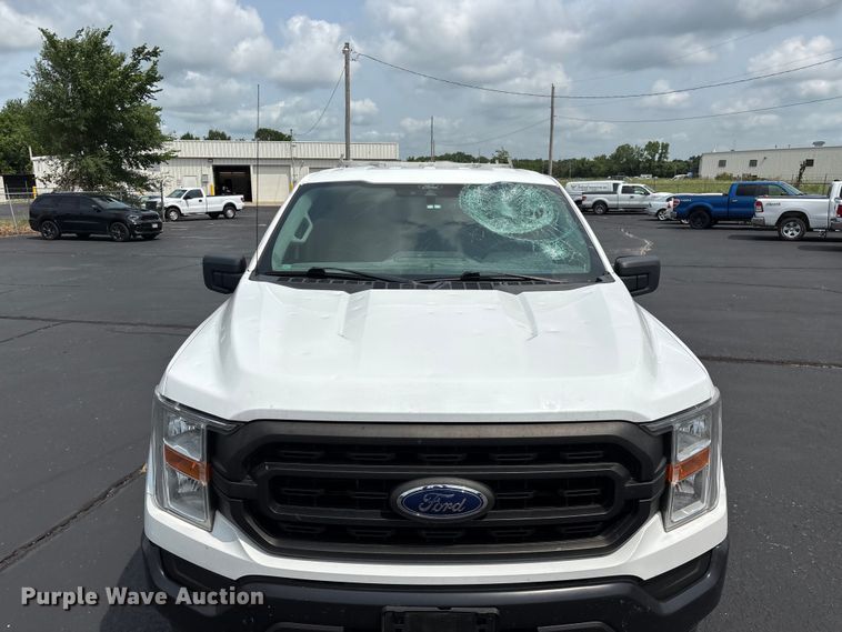 image for item FG0486 2021 Ford F150 Crew Cab pickup truck