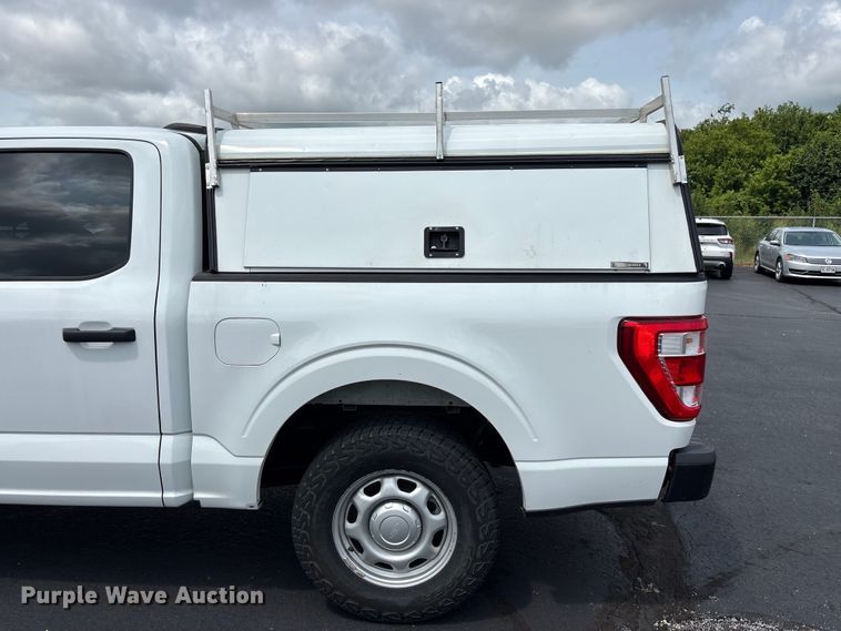 image for item FG0486 2021 Ford F150 Crew Cab pickup truck