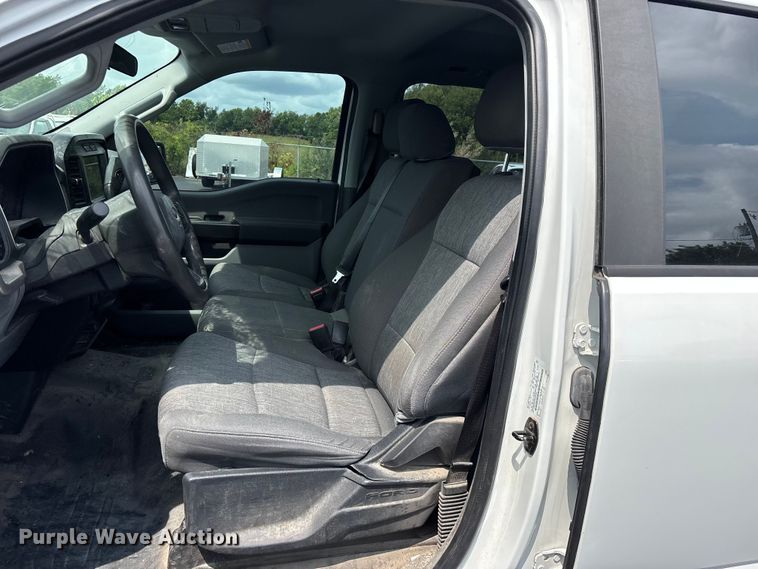 image for item FG0486 2021 Ford F150 Crew Cab pickup truck