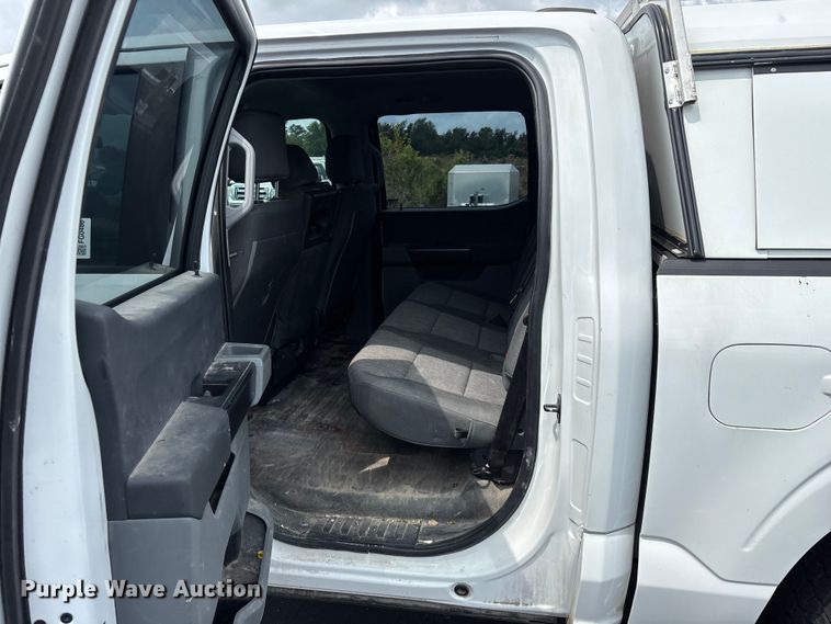 image for item FG0486 2021 Ford F150 Crew Cab pickup truck