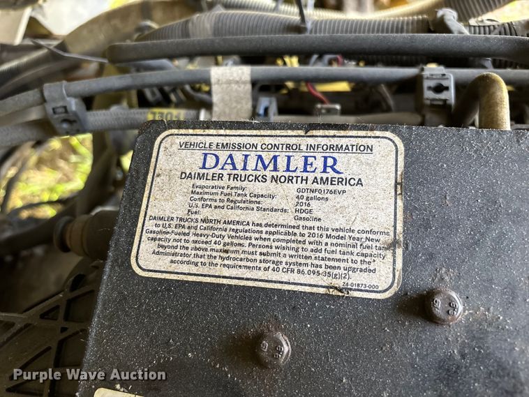 image for item FG0497 2017 Freightliner delivery truck