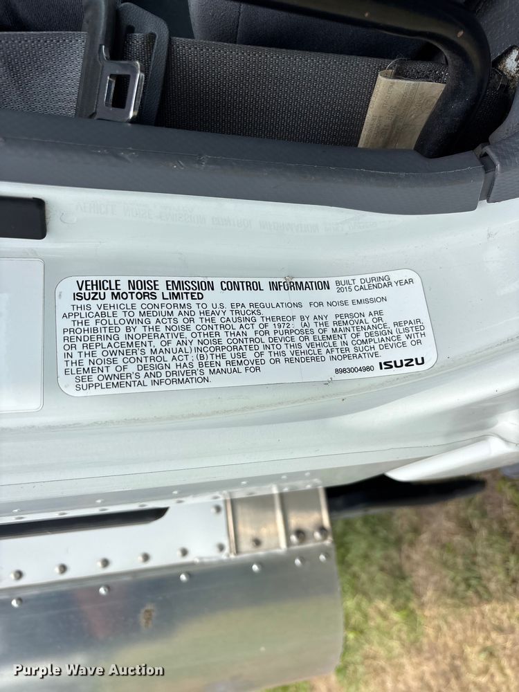 image for item FG0506 2016 Isuzu NQR box truck