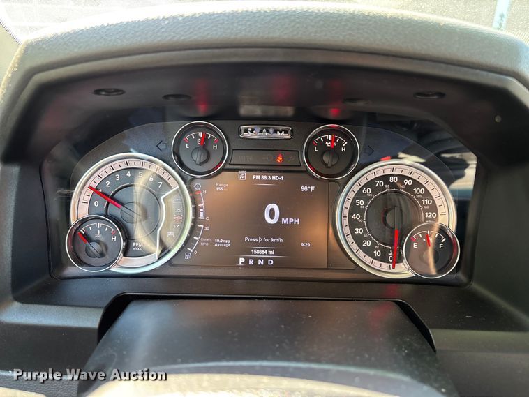 image for item FG0513 2019 RAM 1500 Crew Cab pickup truck
