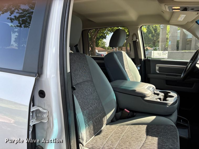 image for item FG0513 2019 RAM 1500 Crew Cab pickup truck