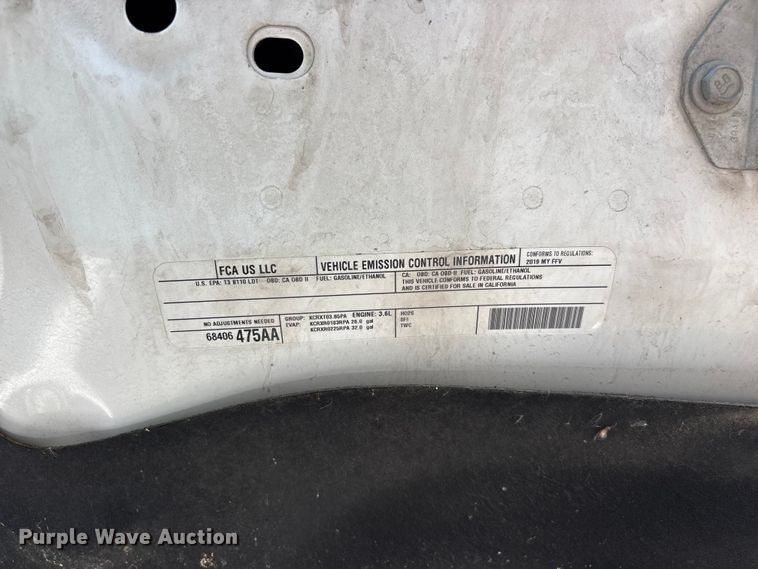 image for item FG0513 2019 RAM 1500 Crew Cab pickup truck