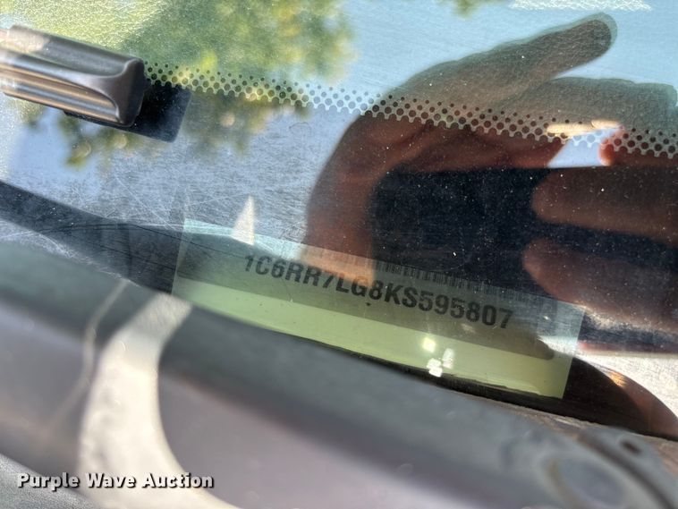 image for item FG0513 2019 RAM 1500 Crew Cab pickup truck