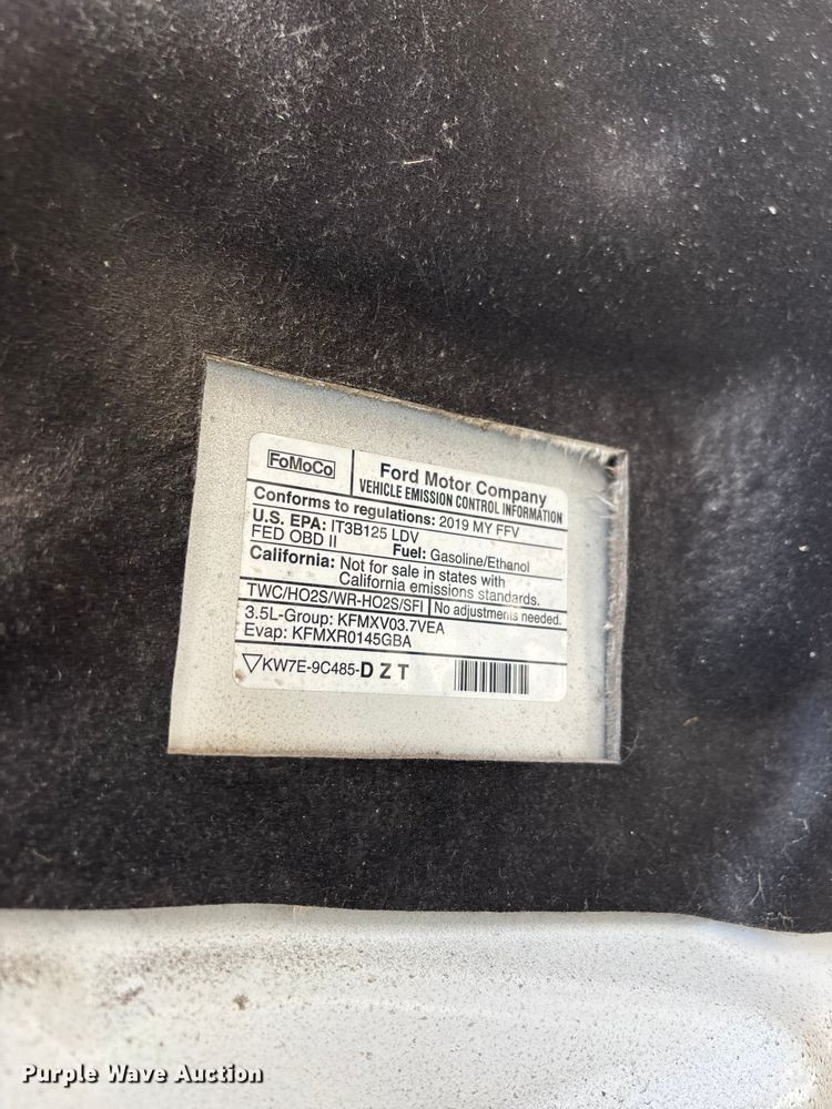 image for item FG0515 2019 Ford Taurus SEL 