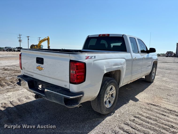image for item FG0517 2015 Chevrolet Silverado 1500 Ext. Cab pickup truck cab and chassis