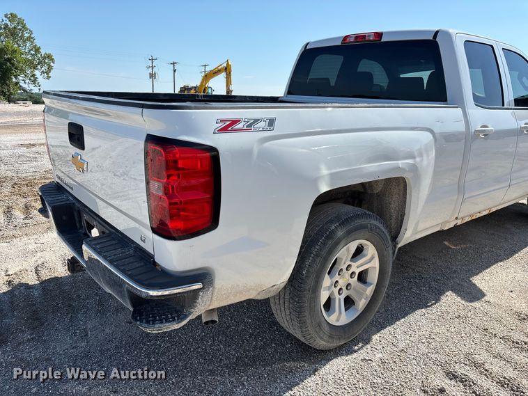 image for item FG0517 2015 Chevrolet Silverado 1500 Ext. Cab pickup truck cab and chassis