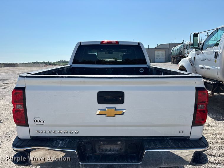 image for item FG0517 2015 Chevrolet Silverado 1500 Ext. Cab pickup truck cab and chassis