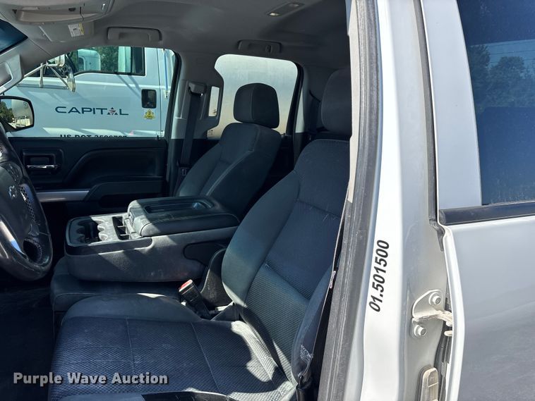 image for item FG0517 2015 Chevrolet Silverado 1500 Ext. Cab pickup truck cab and chassis