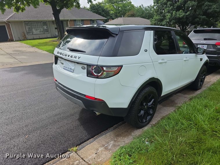 image for item FH6186 2017 Land Rover Discovery Sport SUV