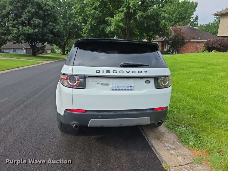image for item FH6186 2017 Land Rover Discovery Sport SUV