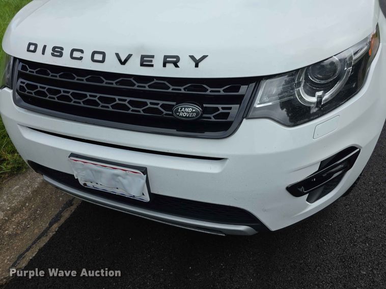 image for item FH6186 2017 Land Rover Discovery Sport SUV