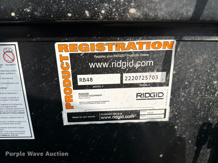 image for item FI0247 Ridgid RB48 tool box